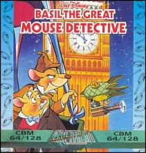 Caratula de Basil the Great Mouse Detective para Commodore 64