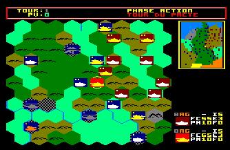 Pantallazo de Bataille Pour La Rfa / Battlefield Germany para Amstrad CPC