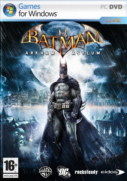 Caratula de Batman: Arkham Asylum para PC