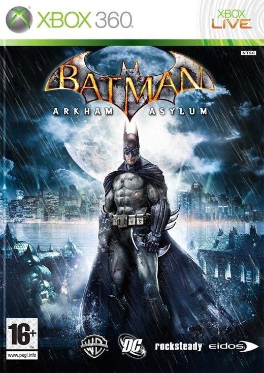 Caratula de Batman: Arkham Asylum para Xbox 360
