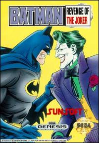 Caratula de Batman: Revenge of the Joker para Sega Megadrive