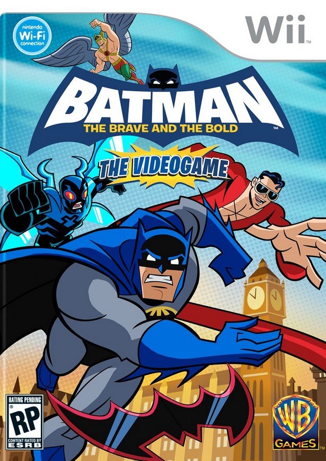 Caratula de Batman: The Brave and the Bold the Videogame para Wii