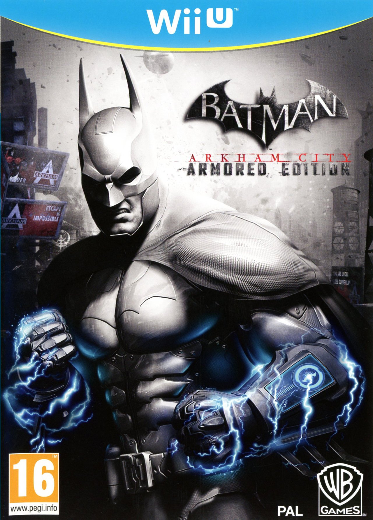 Caratula de Batman Arkham City Armored Edition para Wii U