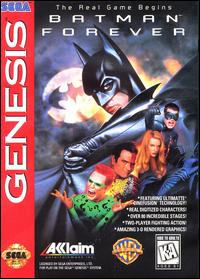 Caratula de Batman Forever (Europa) para Sega Megadrive