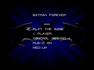 Pantallazo de Batman Forever (Europa) para Sega Megadrive