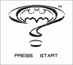 Pantallazo de Batman Forever para Game Boy