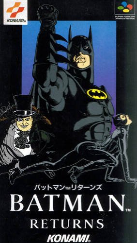 Caratula de Batman Returns (Japonés) para Super Nintendo