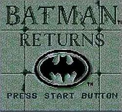 Pantallazo de Batman Returns para Gamegear