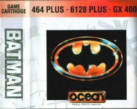 Caratula de Batman The Movie, Cartridge para Amstrad CPC