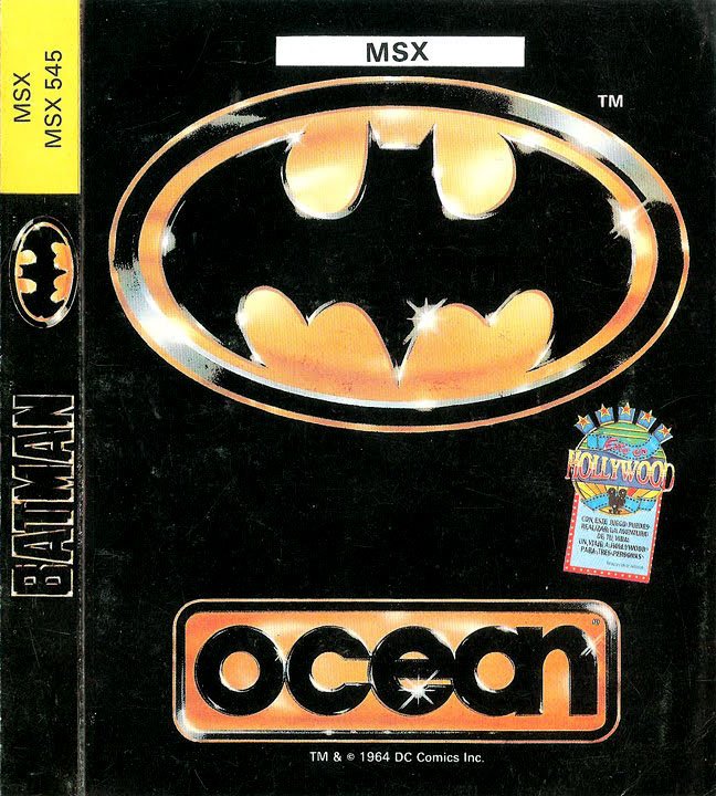 Caratula de Batman The Movie para MSX