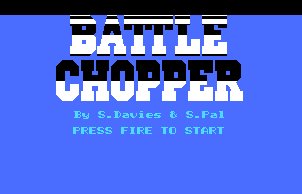 Pantallazo de Battle Chopper para MSX