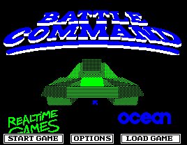 Pantallazo de Battle Command para Amstrad CPC