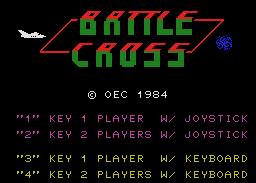 Pantallazo de Battle Cross para MSX