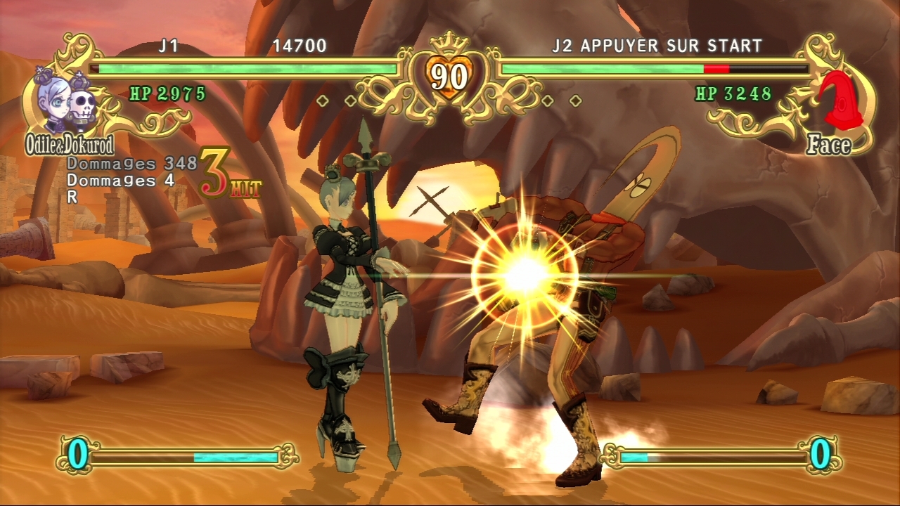 Pantallazo de Battle Fantasia para PlayStation 3