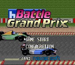 Pantallazo de Battle Grand Prix (Japonés) para Super Nintendo