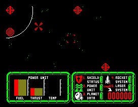 Pantallazo de Battle Of The Planets para Amstrad CPC