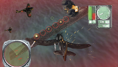 Pantallazo de Battle Over The Pacific para PSP