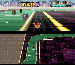 Pantallazo de Battle Racers (Japonés) para Super Nintendo