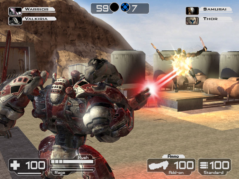Pantallazo de Battle Rage: The Robot Wars para Wii
