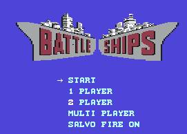 Pantallazo de Battle Ships para Commodore 64