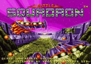 Pantallazo de Battle Squadron para Sega Megadrive