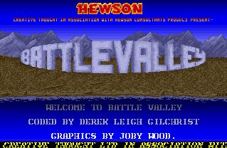 Pantallazo de Battle Valley para Amiga