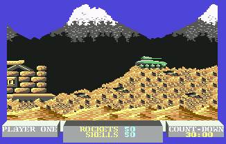 Pantallazo de Battle Valley para Commodore 64