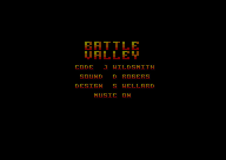 Pantallazo de Battle Valley para Amstrad CPC