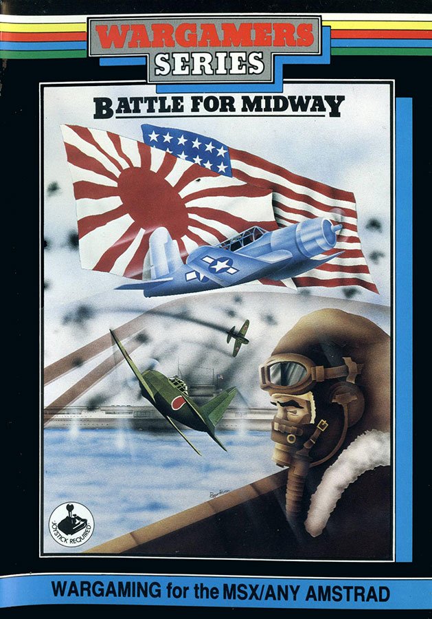 Caratula de Battle for Midway para MSX