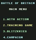 Pantallazo de Battle of Britain para Commodore 64