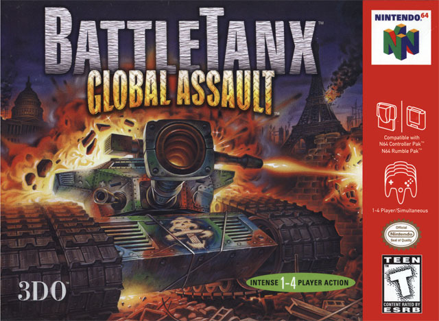 Caratula de BattleTanx: Global Assault para Nintendo 64