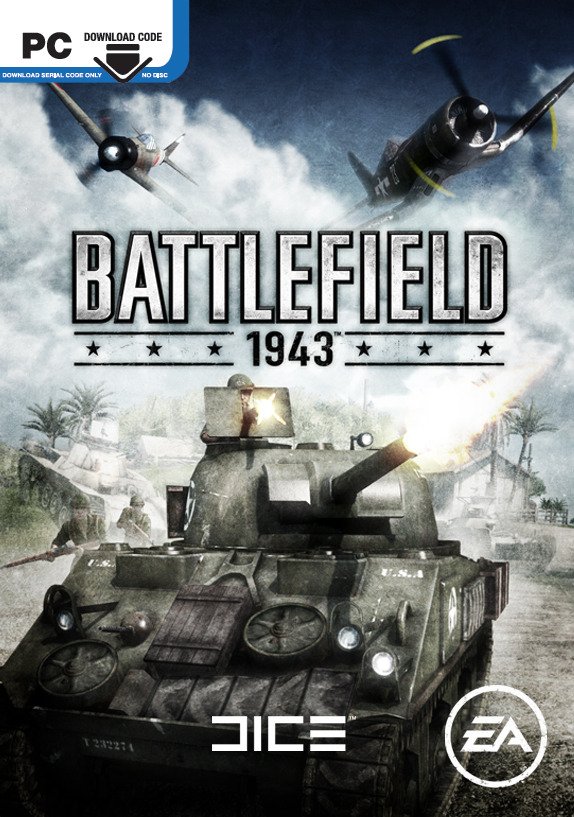 Caratula de Battlefield 1943 para PC