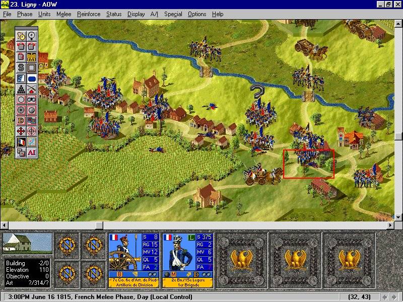 Pantallazo de Battleground 8: Prelude to Waterloo para PC