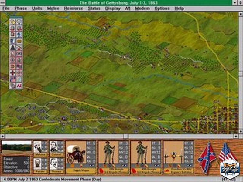 Pantallazo de Battlegrounds: American Civil War para PC