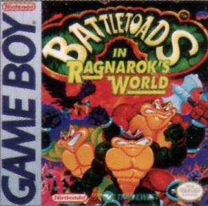 Caratula de Battletoads in Ragnarok's World para Game Boy