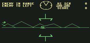 Pantallazo de Battlezone para Commodore 64
