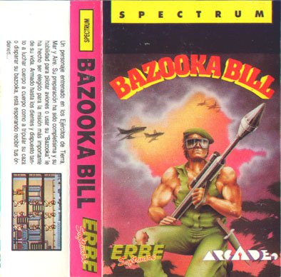 Caratula de Bazooka Bill para Spectrum
