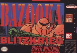 Caratula de Bazooka Blitzkrieg para Super Nintendo