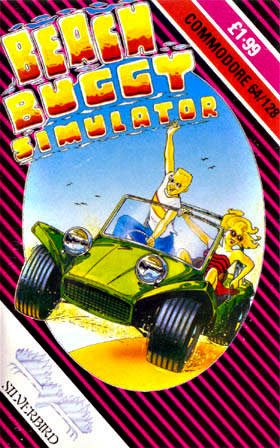 Caratula de Beach Buggy Simulator para Commodore 64