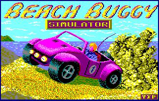 Pantallazo de Beach Buggy Simulator para Amstrad CPC