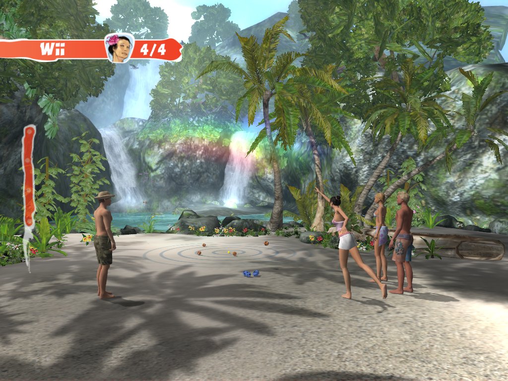 Pantallazo de Beach Fun Summer Challenge para Wii