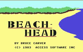 Pantallazo de Beach Head para Commodore 64