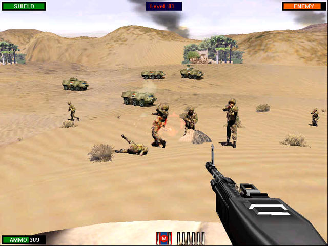 Pantallazo de Beah Head Desert War para PC