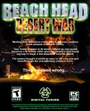 Carátula de Beah Head Desert War