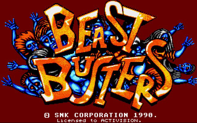 Pantallazo de Beast Busters para Atari ST