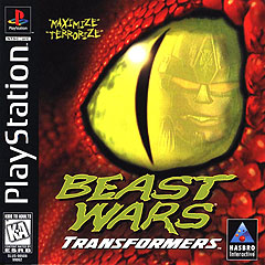 Caratula de Beast Wars: Transformers para PlayStation