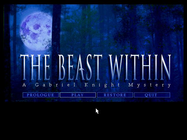 Pantallazo de Beast Within: A Gabriel Knight Mystery, The para PC