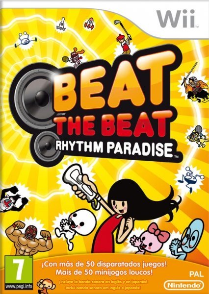Caratula de Beat The Beat: Rhythm Paradise para Wii