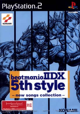 Caratula de BeatMania IIDX 5th Style: New Songs Collection (Japonés) para PlayStation 2