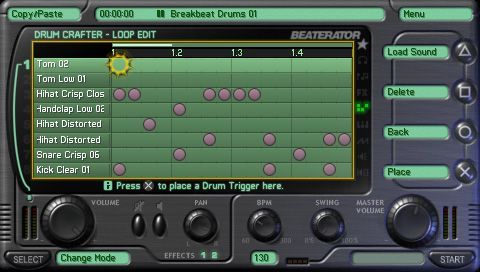 Pantallazo de Beaterator para PSP